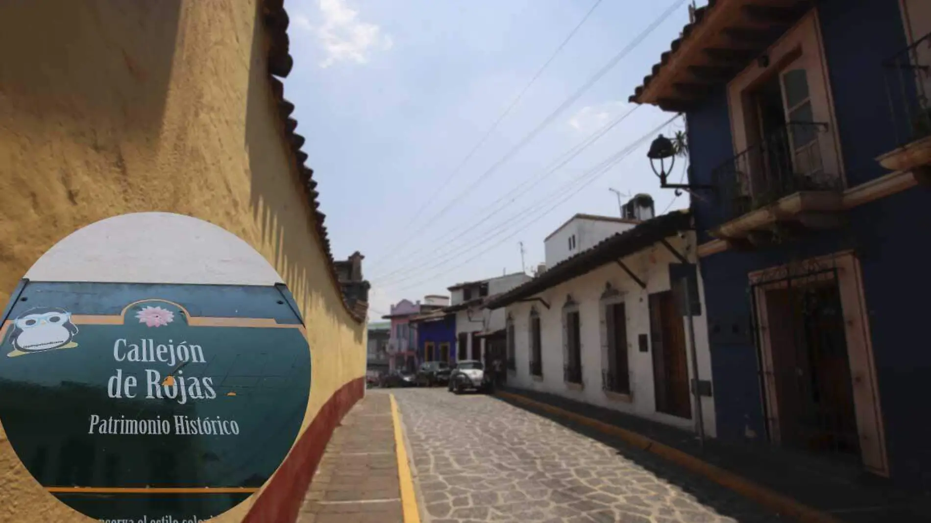 Callejón de Rojas en Xalapa